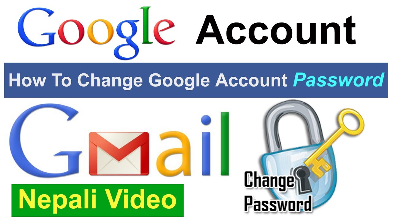 How To Change Gmail Account Password In Nepali
