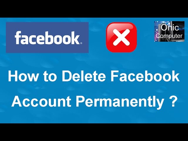How To Delete Facebook Account Permanently 2017 II in Easy Step II in Nepali