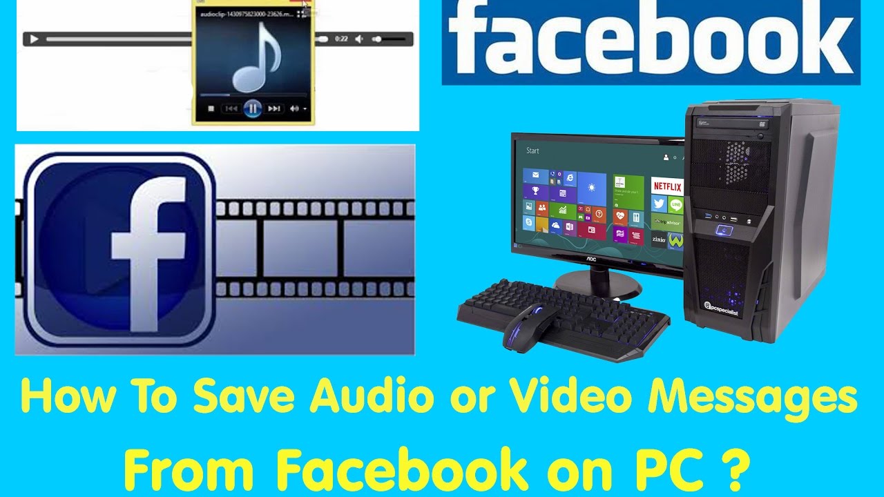 [Nepali] How To Save Your Facebook AudioVideo Messages on Your PCLaptop