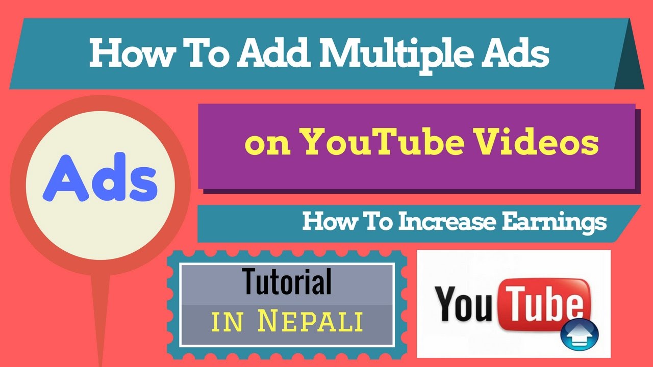 How To Show Multiple Ads on YouTube Videos II Earn More More II Simple Steps II Easy Tips Tricks