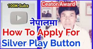 How To Apply For Silver Play Button