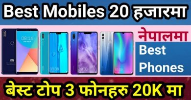 BEST TOP 3 Smartphones in Nepal Under Rs. 20K