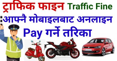 how to pay traffic fine online in Nepal