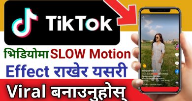 Slow Motion Effect in Tiktok video