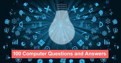100 Computer Questions and Answers