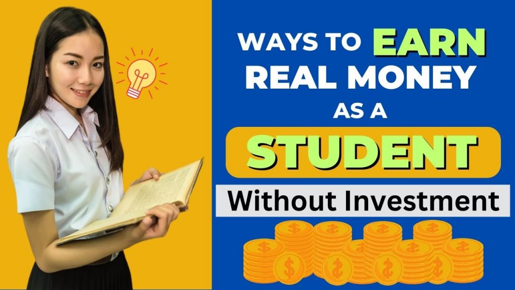 How To Earn Real Money Online Without Investment for Students Onic